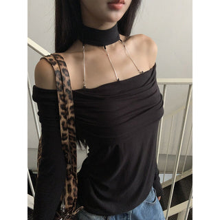 Off-Shoulder T-Shirt