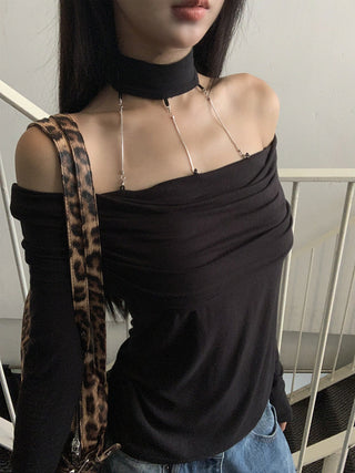 Off-Shoulder T-Shirt