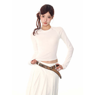 Midriff-Baring Short Top