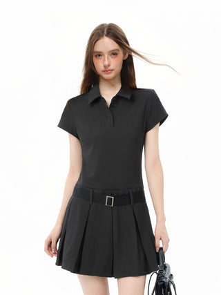 Preppy Corset Dress