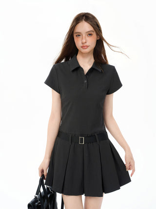 Preppy Corset Dress