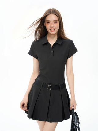 Preppy Corset Dress
