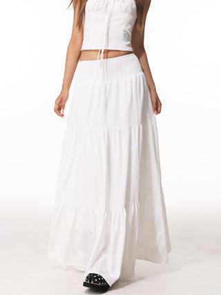 Sweet Vest Tiered Skirt Set