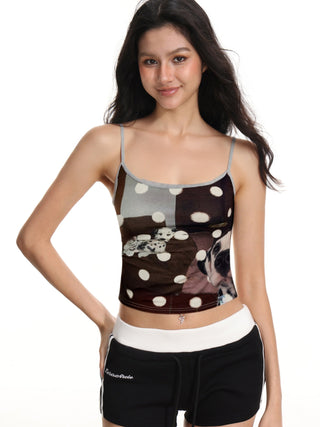 Dog Print Camisole