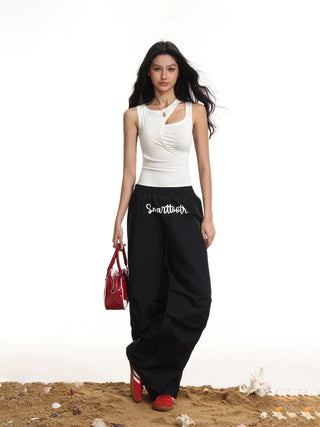Cutout Sleeveless Vest