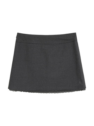 A-Line Skirt Gray