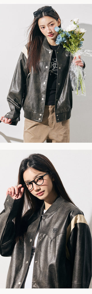 Stitching Baseball Jacket