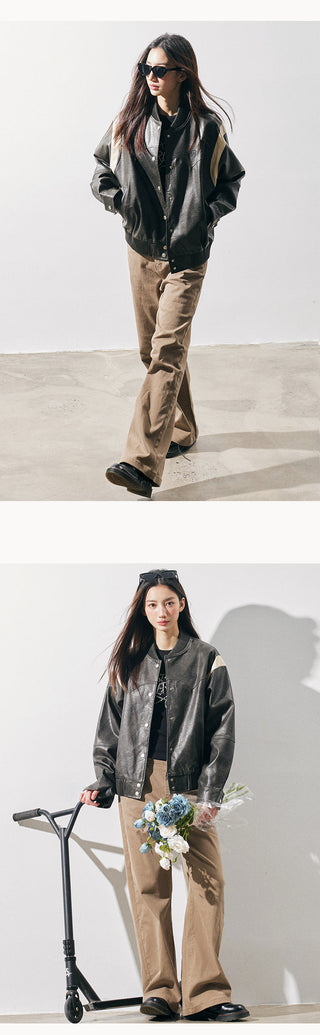 Stitching Baseball Jacket
