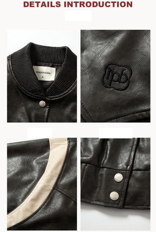Stitching Baseball Jacket