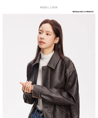 Motorcycle Leather Jacket