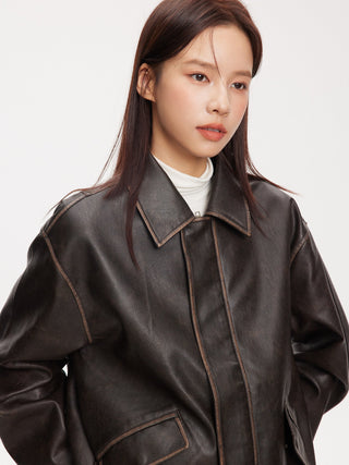 Motorcycle Leather Jacket