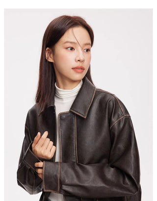 Motorcycle Leather Jacket
