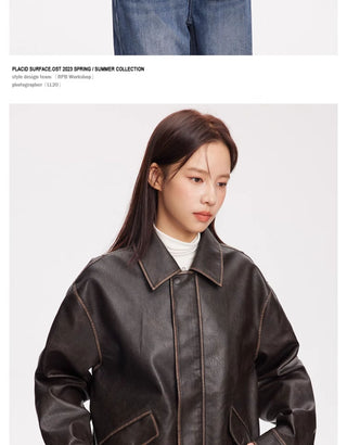 Motorcycle Leather Jacket
