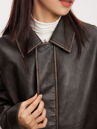 Motorcycle Leather Jacket