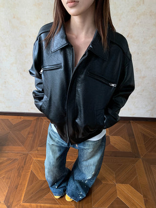 Suede Leather Jacket