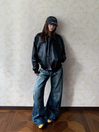 Suede Leather Jacket