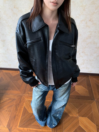 Suede Leather Jacket