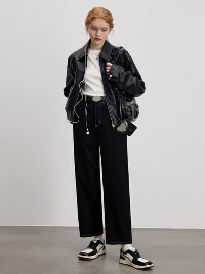 PU Motorcycle Jacket