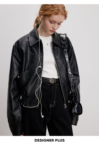 PU Motorcycle Jacket