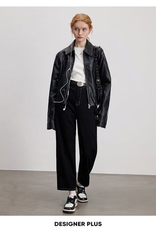 PU Motorcycle Jacket