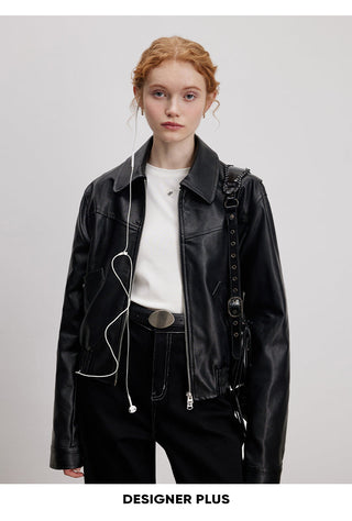 PU Motorcycle Jacket