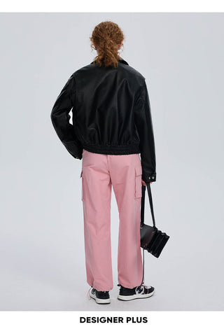 PU Motorcycle Jacket