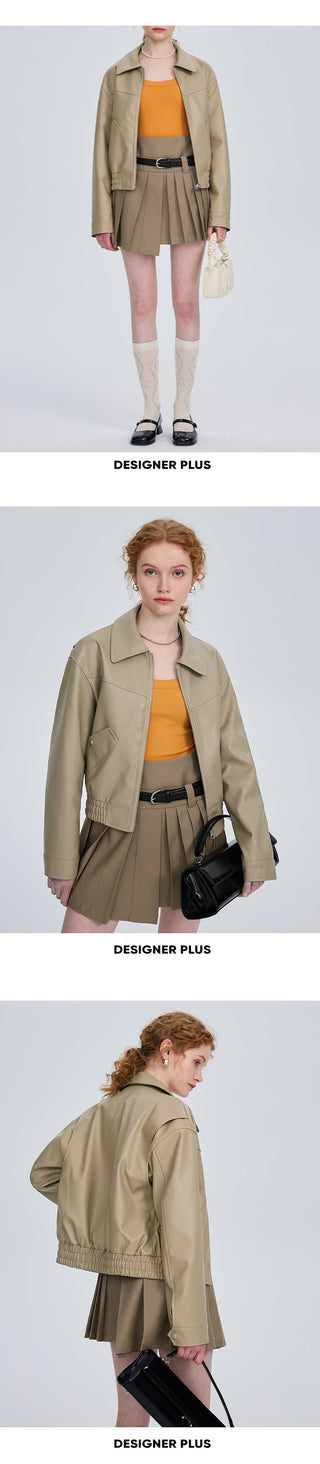 PU Motorcycle Jacket