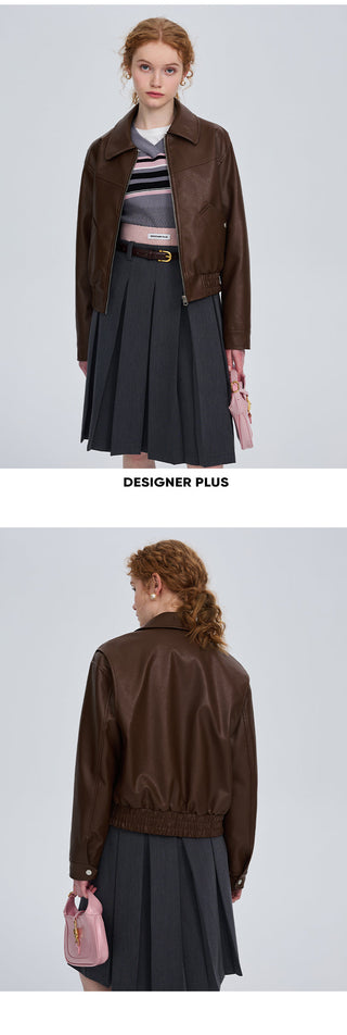 PU Motorcycle Jacket