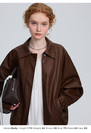 PU Motorcycle Jacket