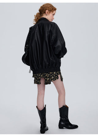 PU Motorcycle Jacket
