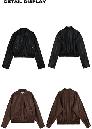 PU Motorcycle Jacket
