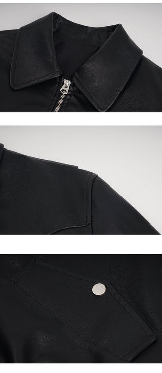 PU Motorcycle Jacket