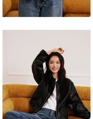Retro Leather Coat