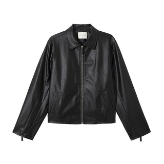 Retro Leather Coat