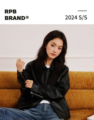 Retro Leather Coat