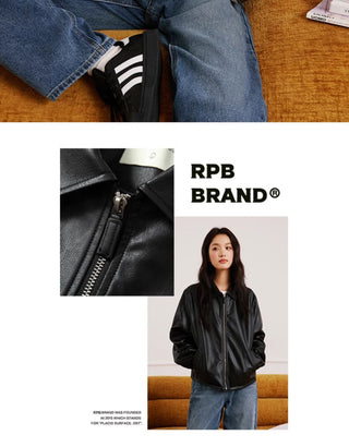 Retro Leather Coat