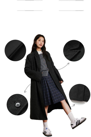 Gray Wool Trench