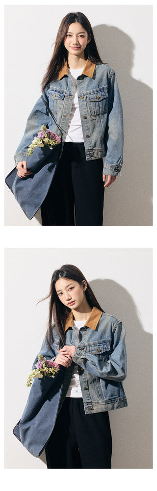 Patchwork Denim Jacket