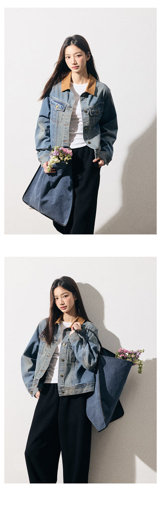 Patchwork Denim Jacket