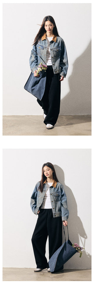 Patchwork Denim Jacket