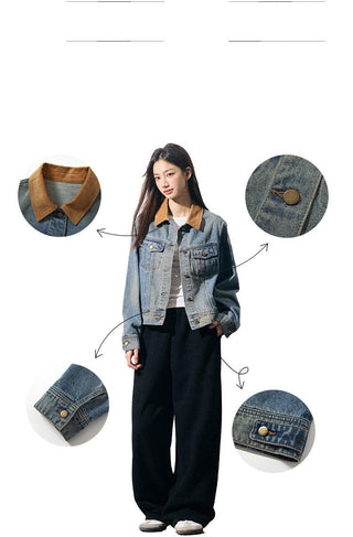 Patchwork Denim Jacket