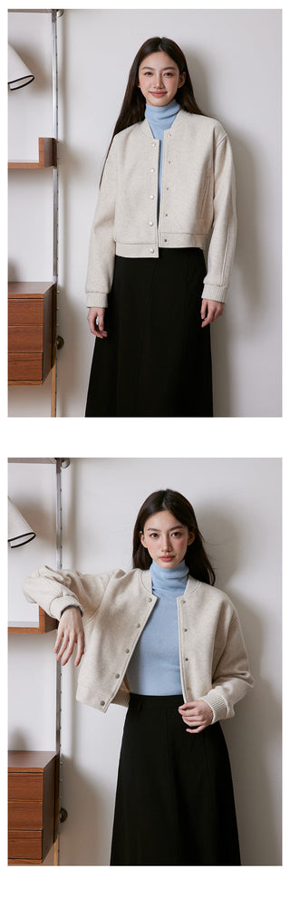 Wool Baseball Jacket