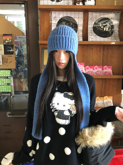 black cold sweater