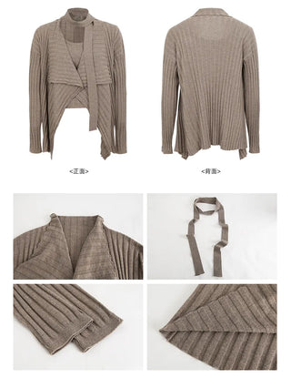 loose knit cardigan