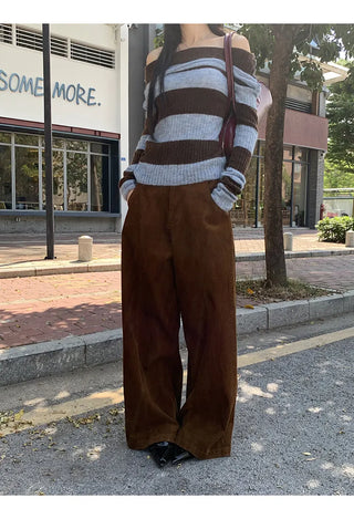 off-shoulder sweater