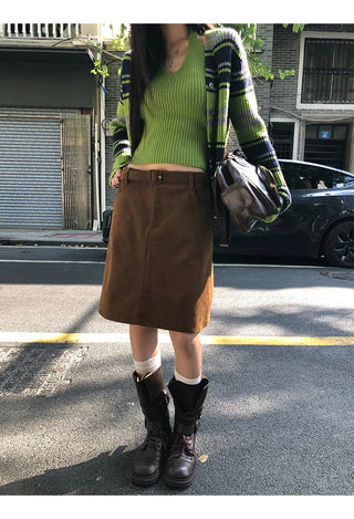 mailard straight skirt