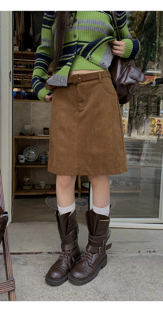 mailard straight skirt