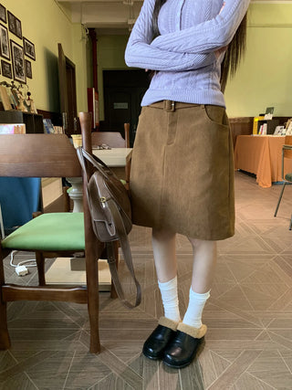 mailard straight skirt