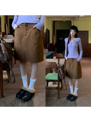 mailard straight skirt