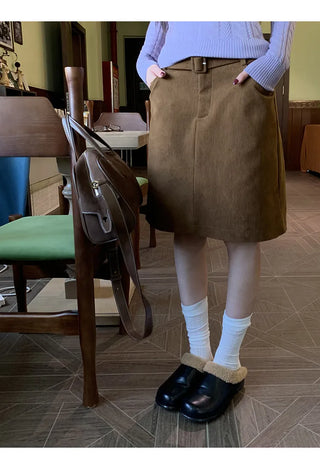 mailard straight skirt